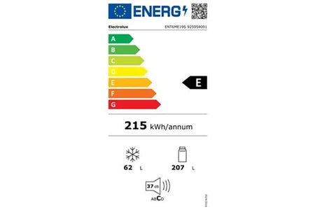 Réfrigérateur congélateur en bas encastrable Electrolux ENT6ME19S