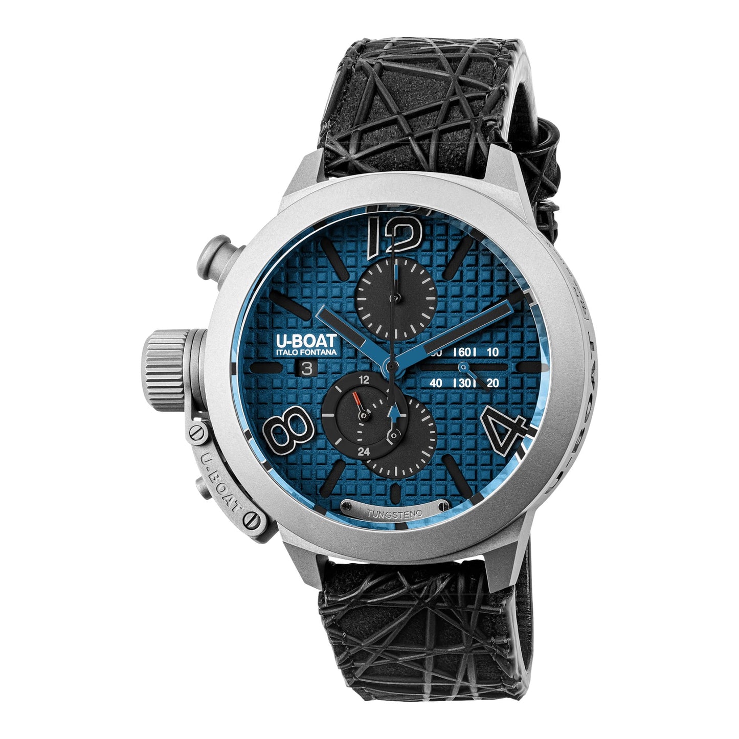 U-BOAT Classico Titamiun Tungsten Blue- 45 mm - Automatique - 3003