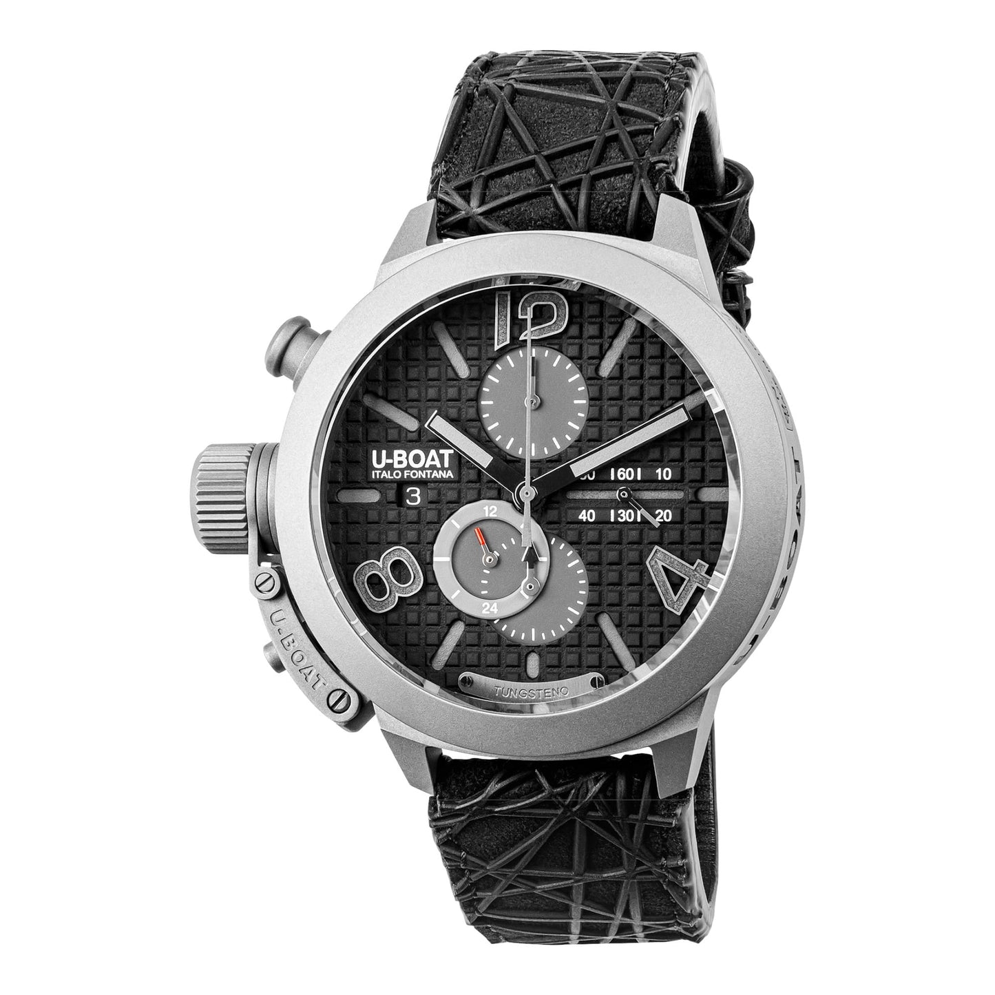 U-BOAT Classico Titamiun Tungsten Black- 45 mm - Automatique - 3004