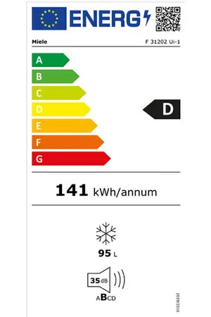 Congélateur top Miele F 31202 UI-1 - ENCASTRABLE 82CM