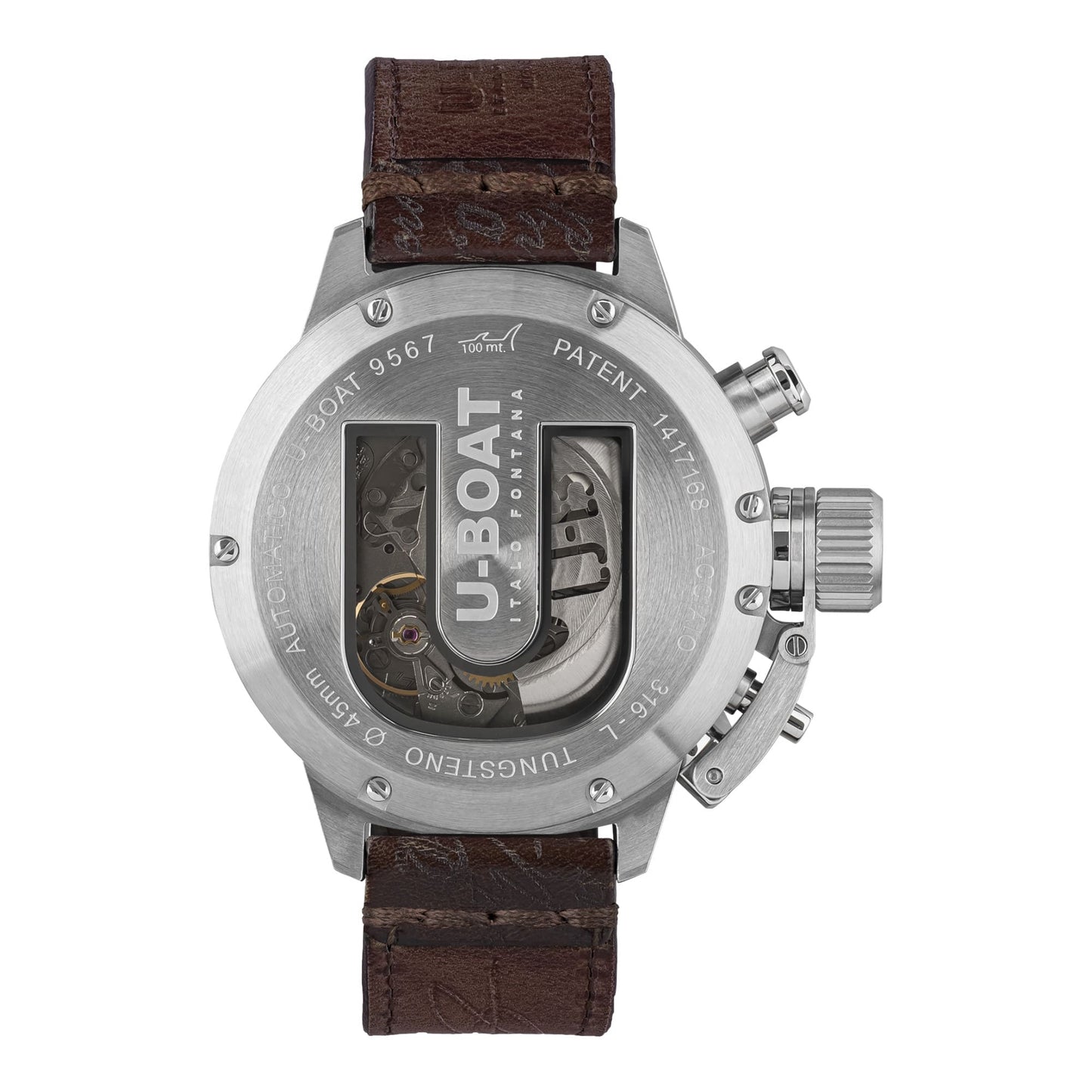 U-BOAT Classico Tungsteno CAS1- 45 mm - Automatique - 9567/A