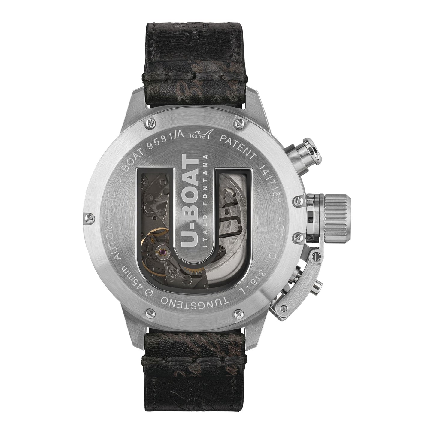 U-BOAT Classico Tungsteno CAS1- 45 mm - Automatique - 9581/A