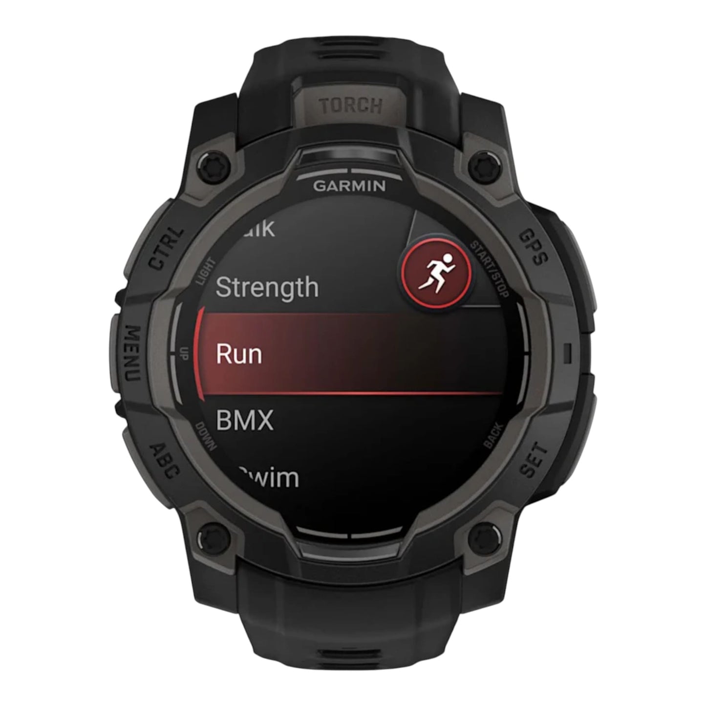 GARMIN - Instinct® 3 – 45 mm - AMOLED Noir avec bracelet noir - 010-02936-00