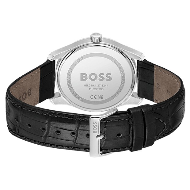 Montre BOSS Homme Business en Cuir Noir 1514122