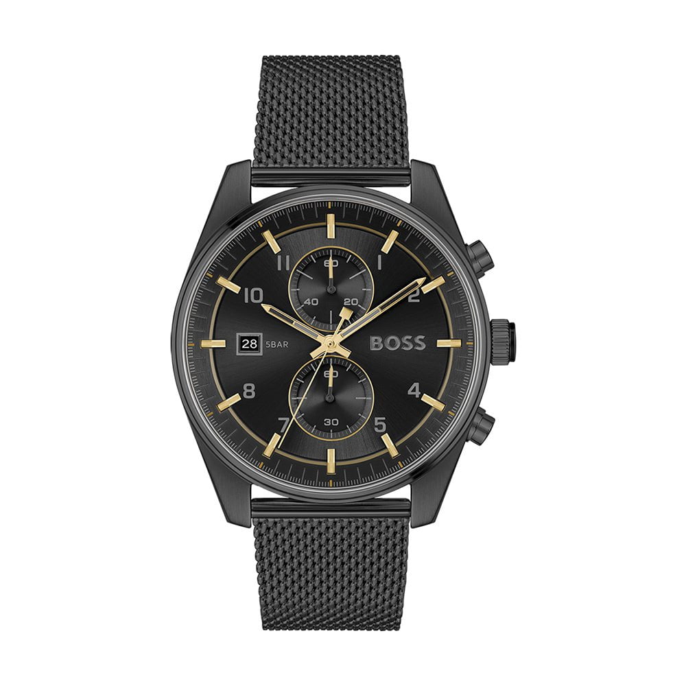 Montre BOSS Homme Sport Luxe Chronographe en Acier 1514150