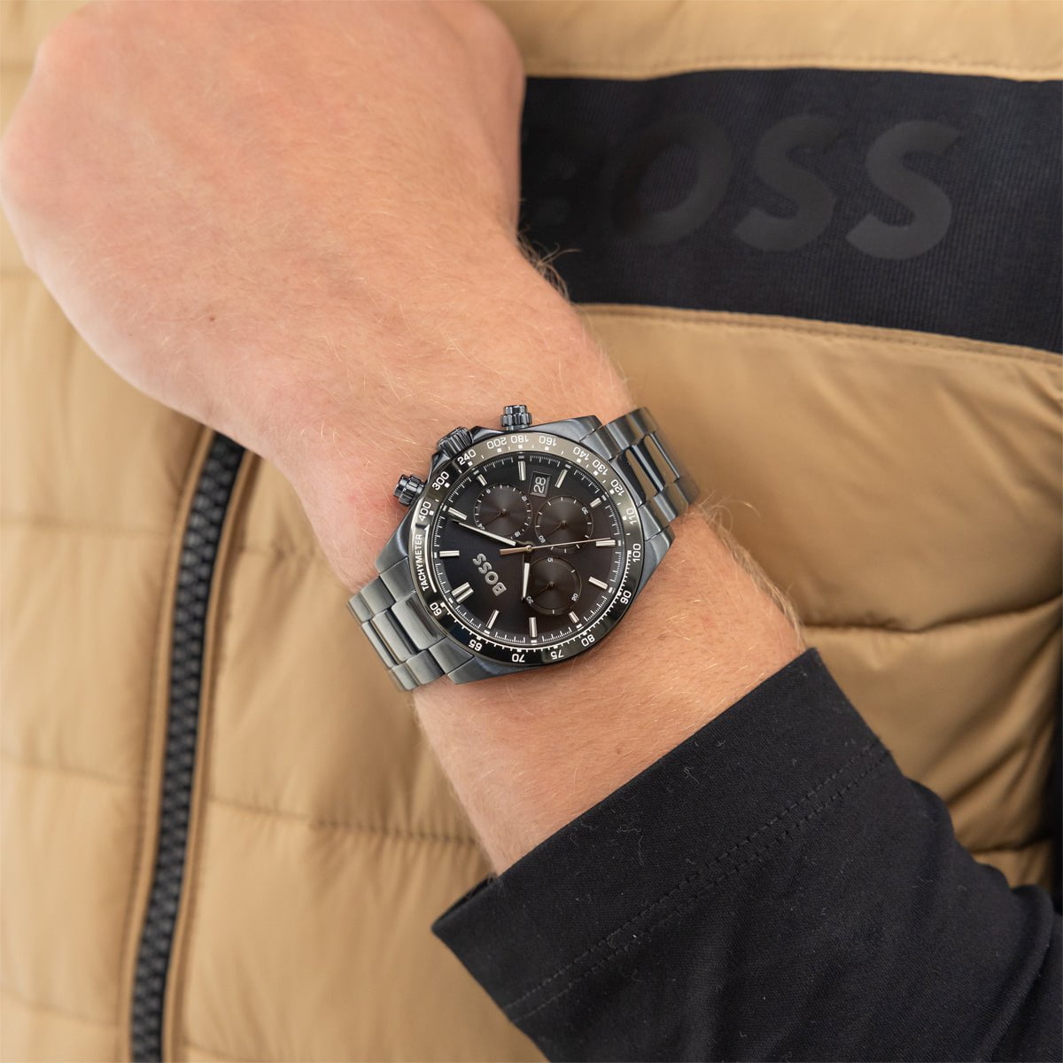 Montre BOSS Homme Hero 2.0 Chronographe en Acier 1514270