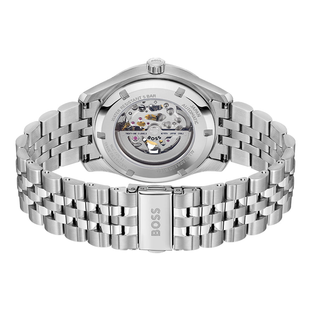 Montre BOSS Homme Principle Skeleton Automatique en Acier 1514236