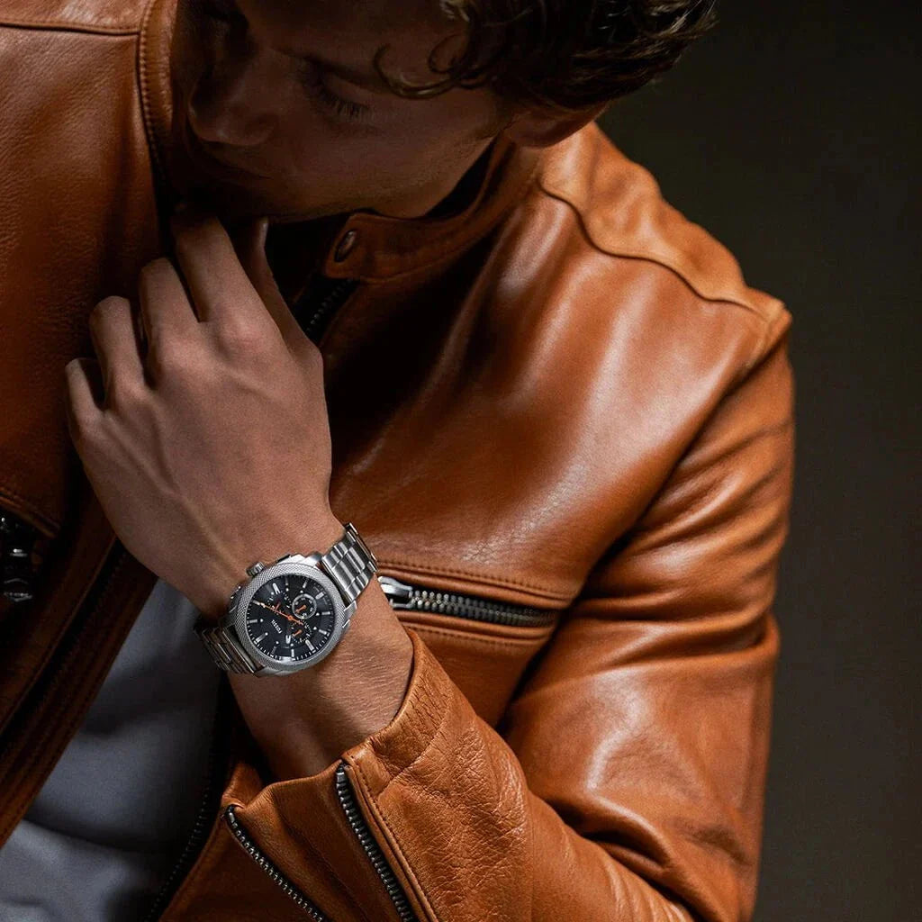Montre FOSSIL Homme Machine Chronographe en Acier FS6095