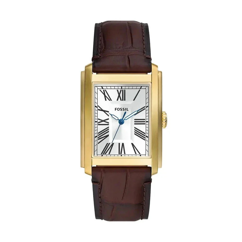 Montre FOSSIL Homme Carraway en Cuir Marron FS6011