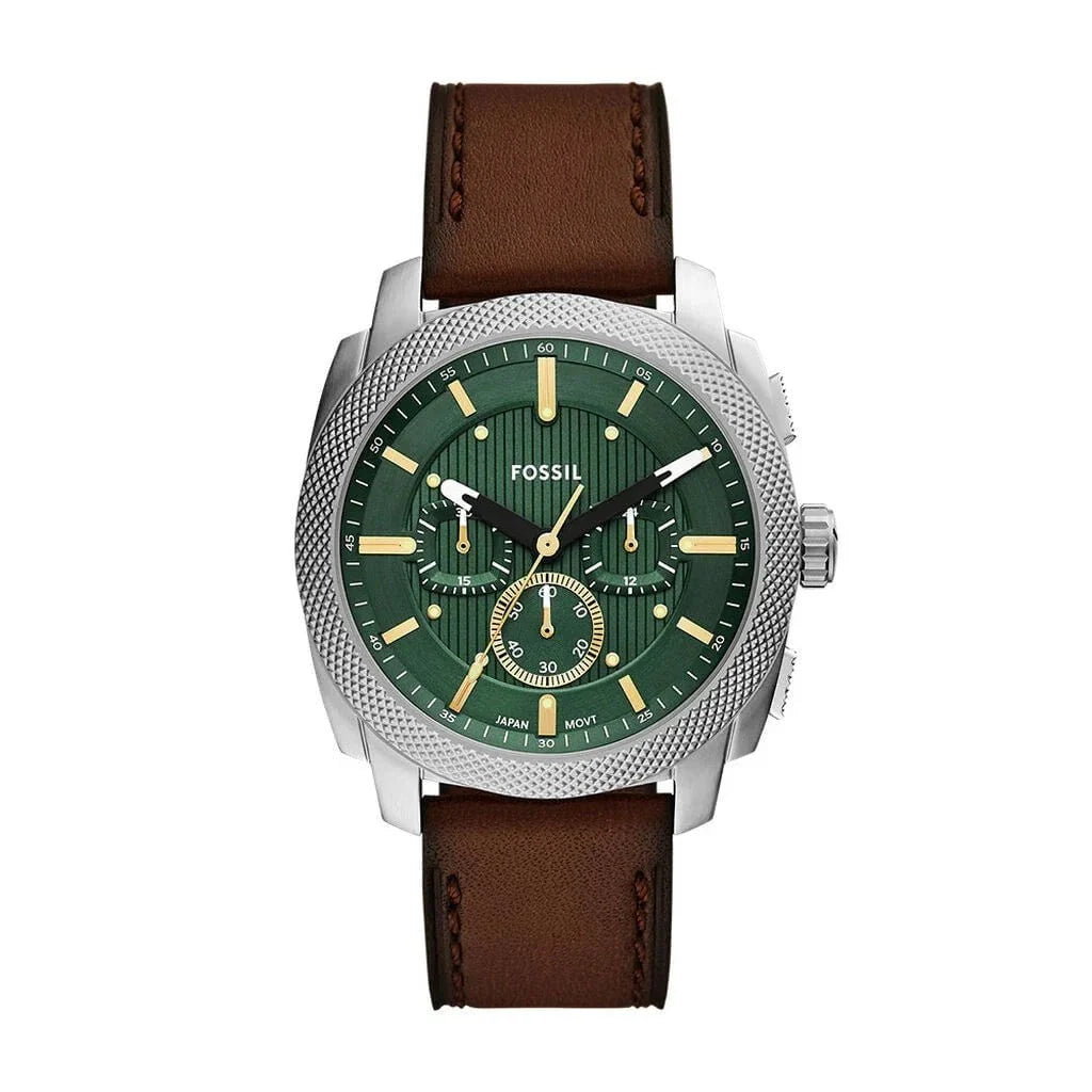 Montre FOSSIL Homme Machine Chronographe en Cuir FS6100