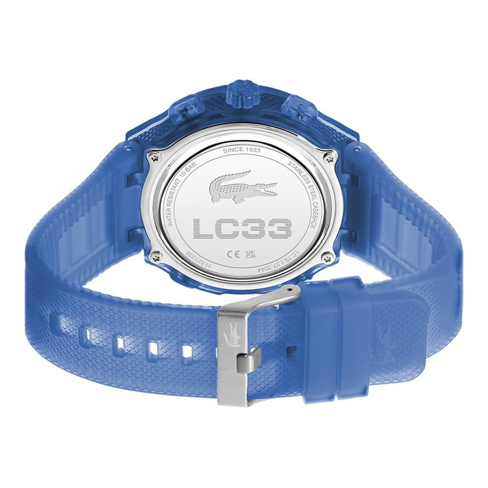 Montre LACOSTE Homme LC33 en Silicone Bleu 2011429