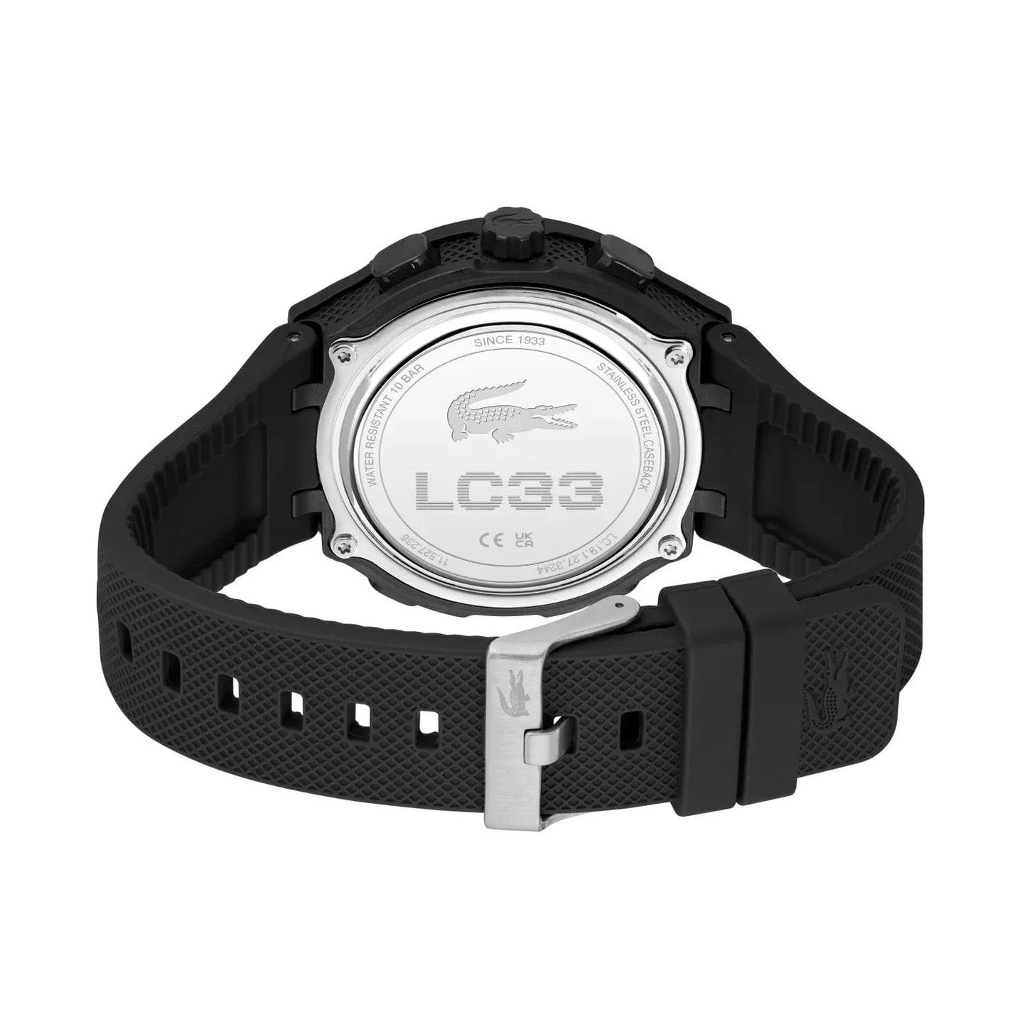 Montre LACOSTE Homme LC33 en Silicone Noir 2011447