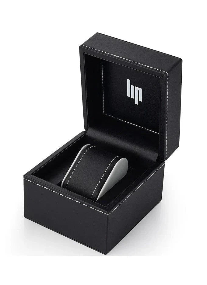 Montre LIP Homme Général de Gaulle en Cuir Noir 671877