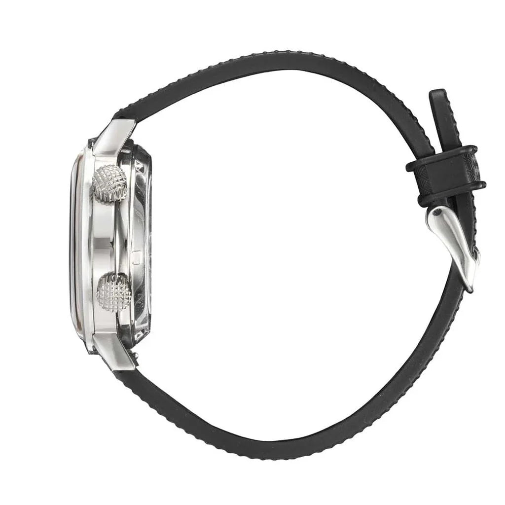 Montre LIP Homme Grande Nautic-Océan en Cuir Noir 671854