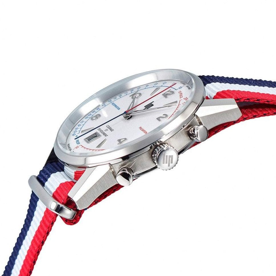 Montre LIP Homme Courage Coffret Bracelets Interchangeables 670011