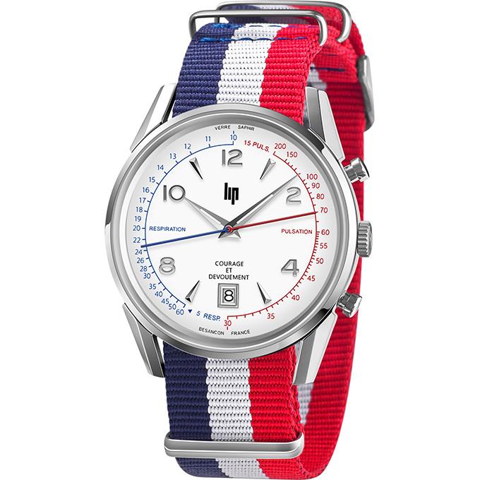 Montre LIP Homme Courage Coffret Bracelets Interchangeables 670011