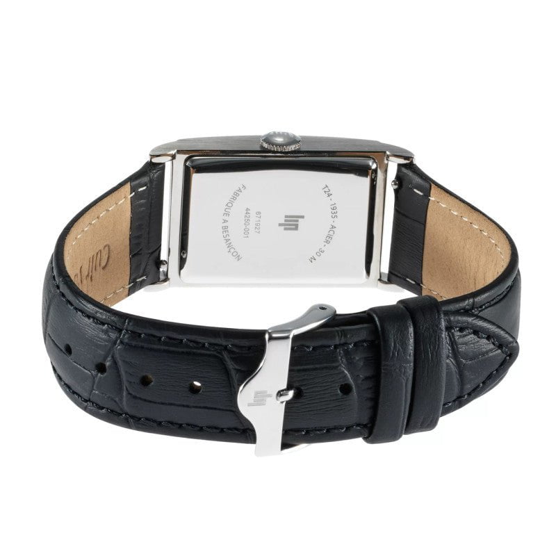 Montre LIP Homme Churchill en Cuir Noir 671927