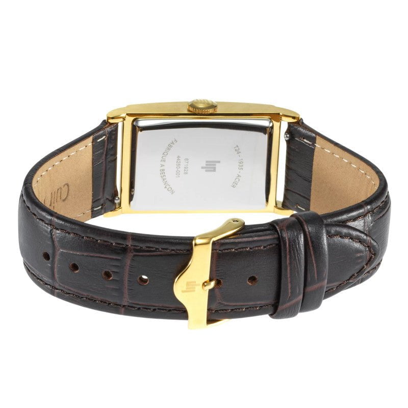 Montre LIP Homme Churchill en Cuir Marron 671928