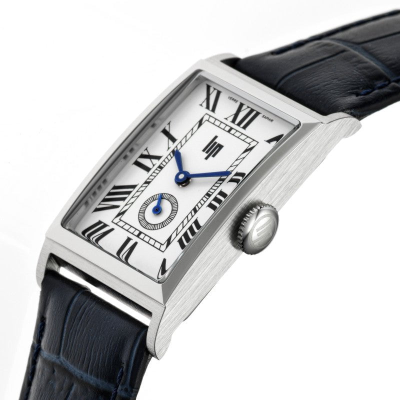 Montre LIP Homme Churchill T18 en Cuir Noir 671937