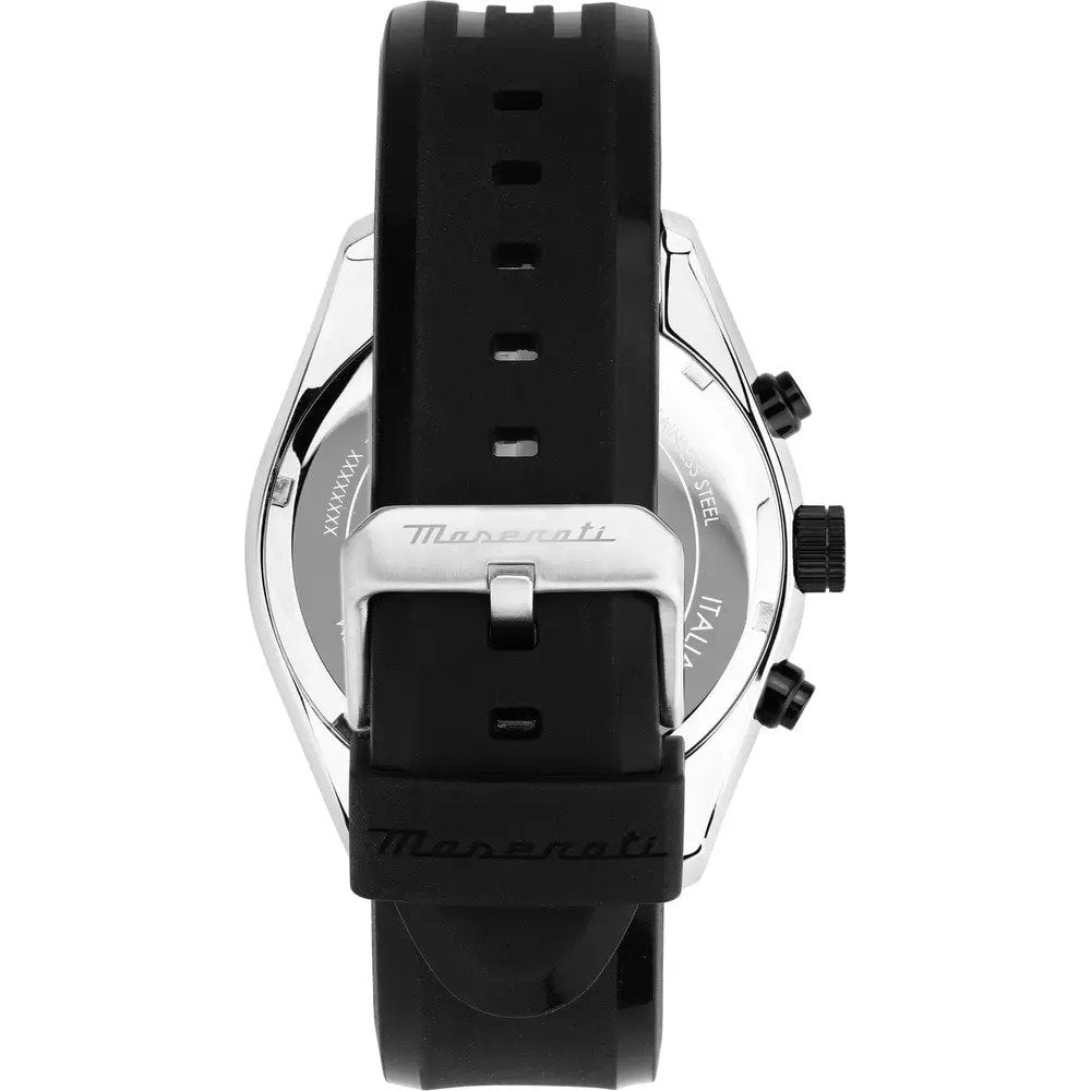 Montre MASERATI Homme Traguardo en Silicone Noir R8871612043
