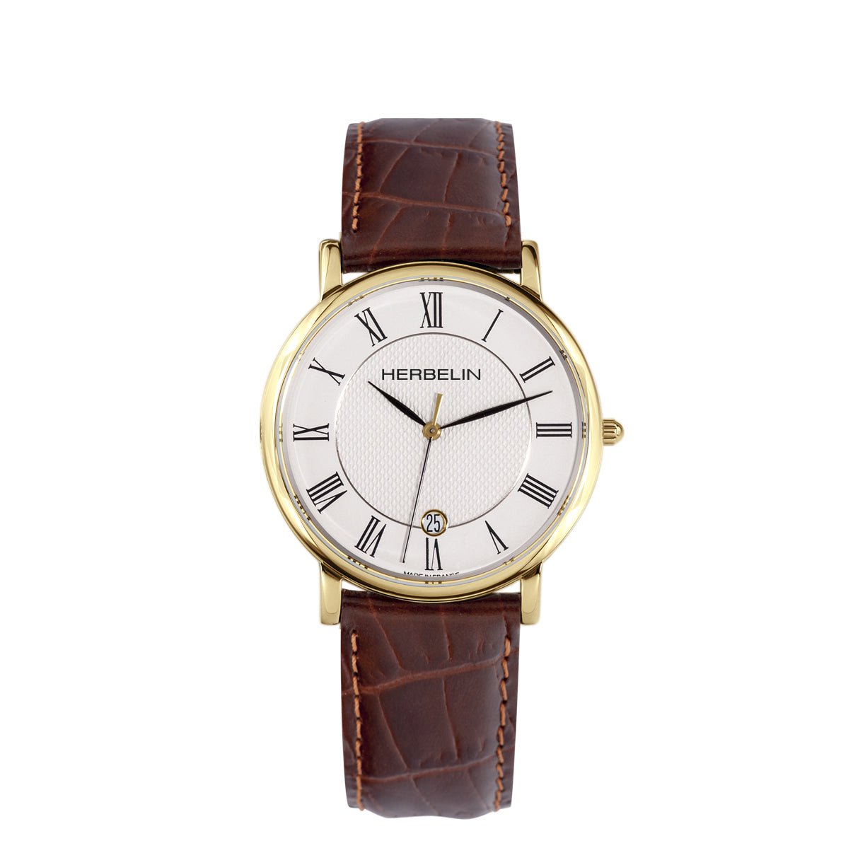 Montre HERBELIN Homme Classique en Cuir 12248P08MA