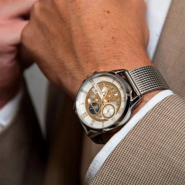 Montre MONTIGNAC Homme en Acier Milanais MOW610