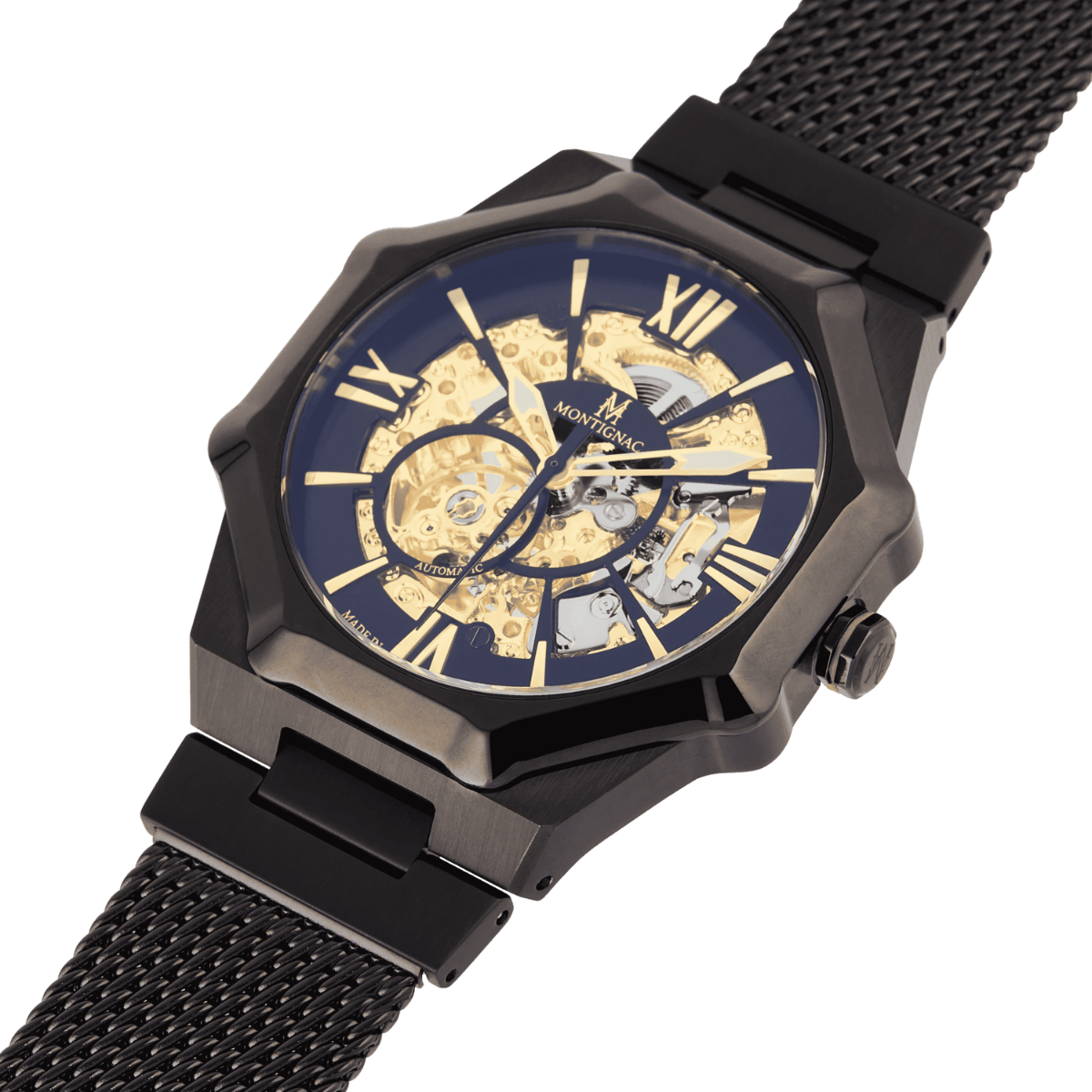 Montre MONTIGNAC Homme Automatique en Acier MOW808