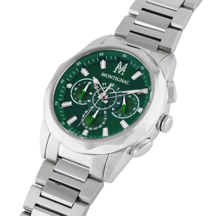 Montre MONTIGNAC Homme Chronographe en Acier MOW906