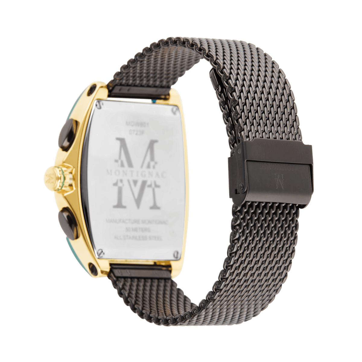 Montre MONTIGNAC Homme Automatique en Acier Milanais MOW801