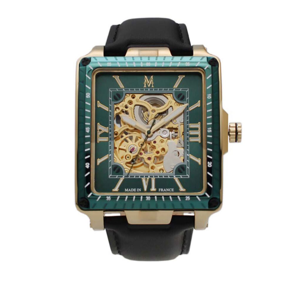 Montre MONTIGNAC Homme Automatique en Cuir MOW604