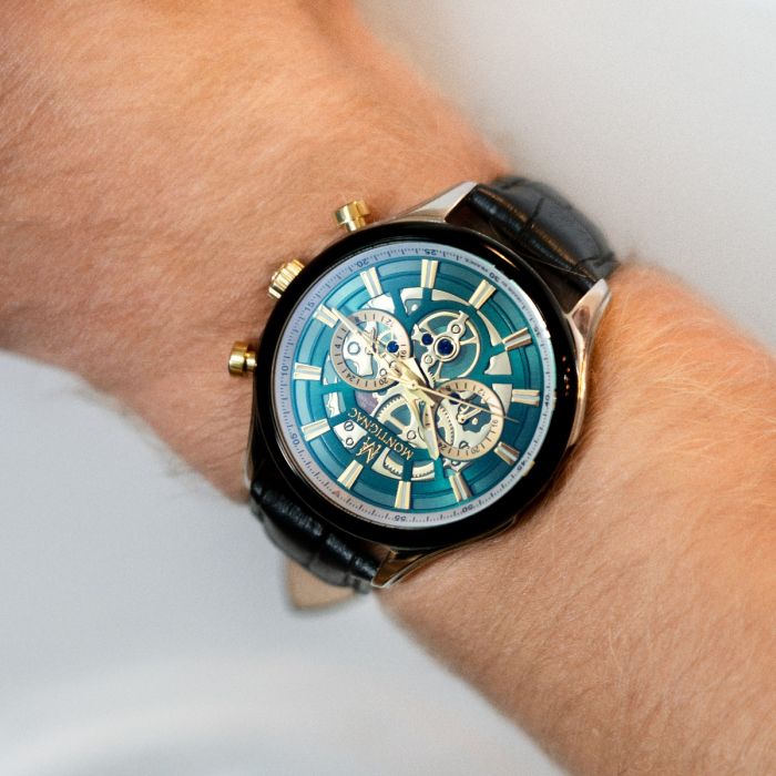 Montre MONTIGNAC Homme en Cuir MOW607