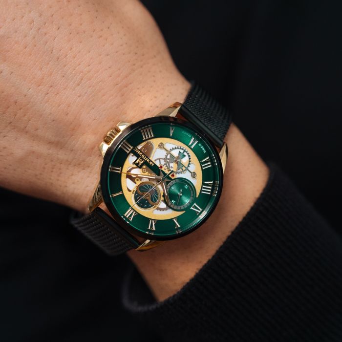 Montre MONTIGNAC Homme en Acier Milanais MOW1001