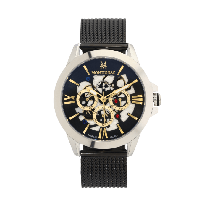 Montre MONTIGNAC Homme en Acier Milanais MOW1002