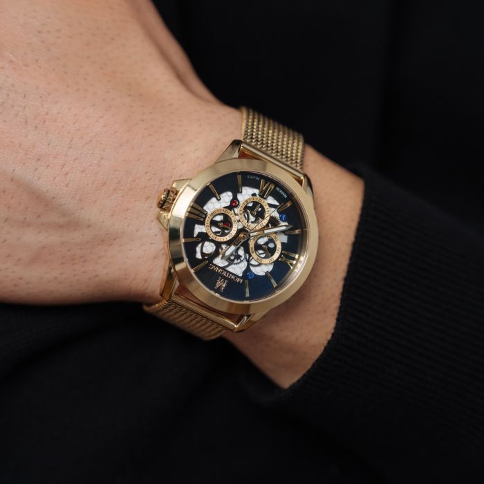 Montre MONTIGNAC Homme en Acier Milanais MOW1003