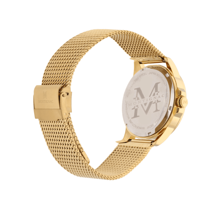 Montre MONTIGNAC Homme en Acier Milanais MOW1003