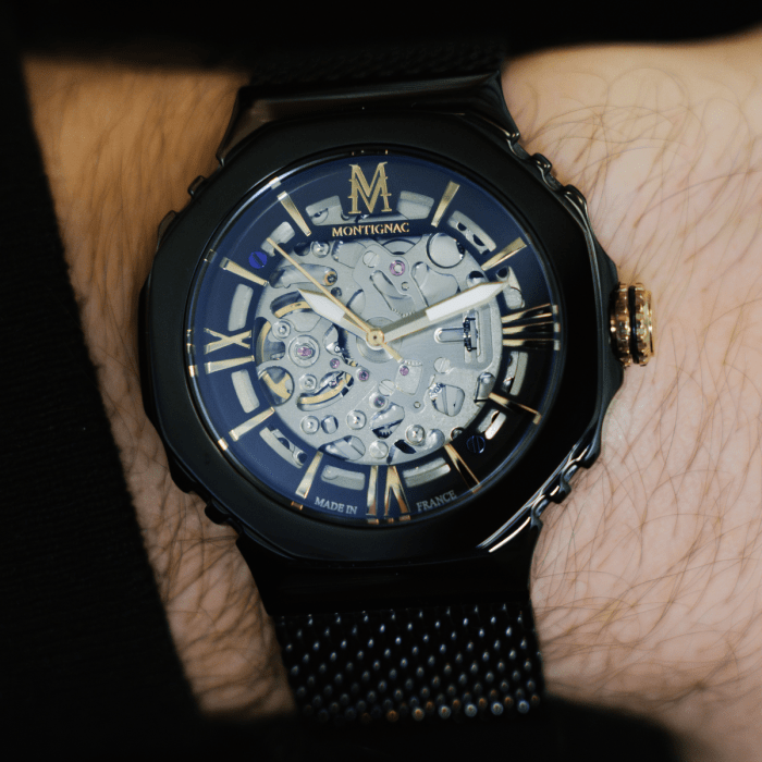 Montre MONTIGNAC Homme Automatique en Acier MOW1110