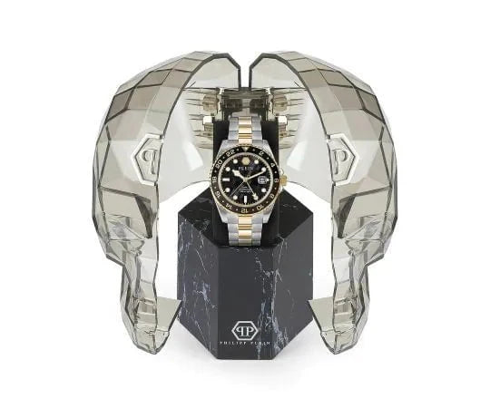 Montre PHILIPP PLEIN Homme Gmt-I Challenger en Acier PWYBA0323