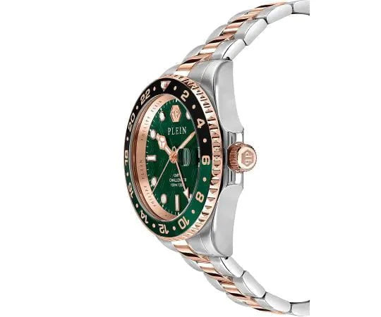 Montre PHILIPP PLEIN Homme Gmt-I Challenger en Acier PWYBA0623