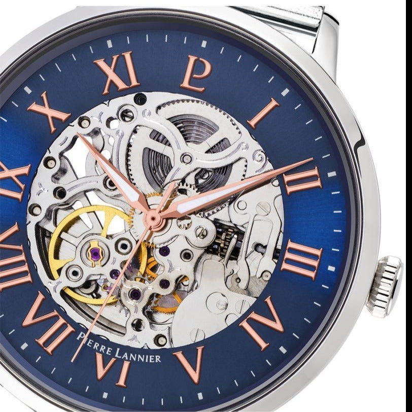 Montre PIERRE LANNIER Homme Automatic Coffret Bracelets Interchangeables 391C168