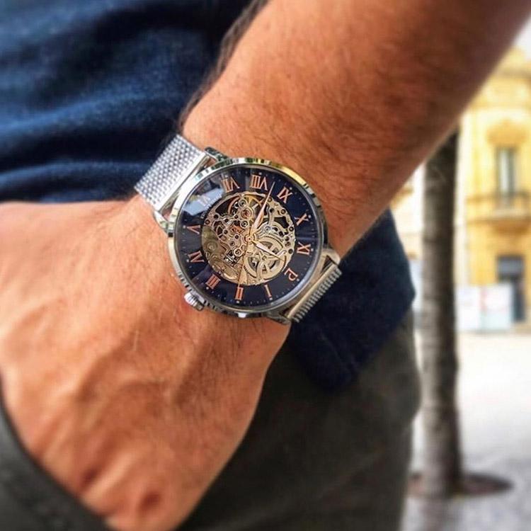 Montre PIERRE LANNIER Homme Automatic Coffret Bracelets Interchangeables 391C168