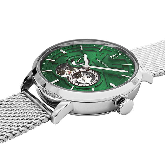 Montre PIERRE LANNIER Homme Automatique en Acier 334B171
