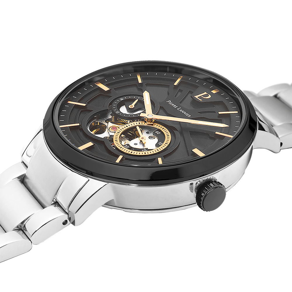 Montre PIERRE LANNIER Homme Automatique Trio 331H131