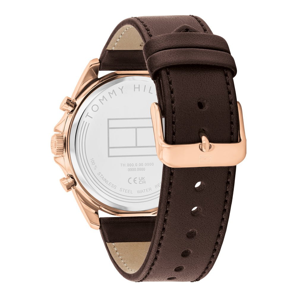 Montre TOMMY HILFIGER Homme Baker en Cuir Multifonction 1710645