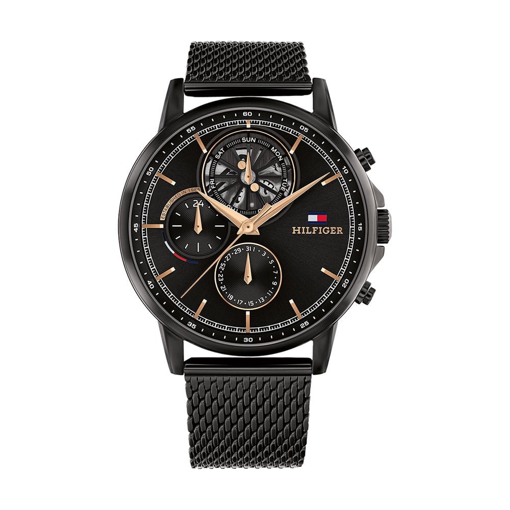 Montre TOMMY HILFIGER Homme Baker en Acier Milanais 1710610