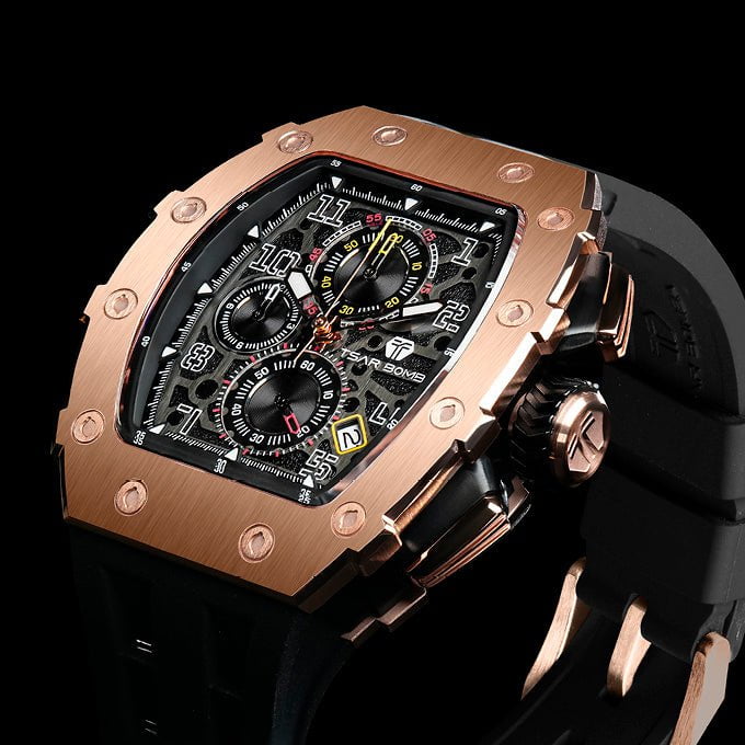 Montre TSAR BOMBA Homme Elemental Chronographe TB8204Q35
