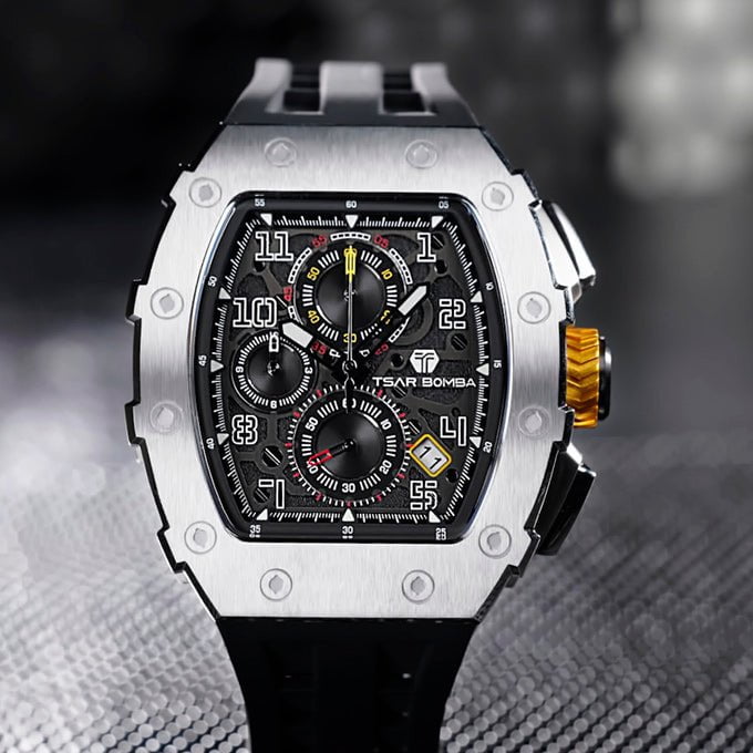 Montre TSAR BOMBA Homme Elemental Chronographe TB8204Q31