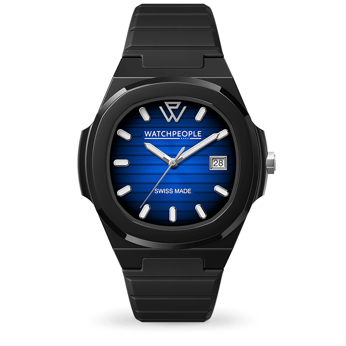 Montre WATCH PEOPLE Homme WP7 en Silicone Noir 700935