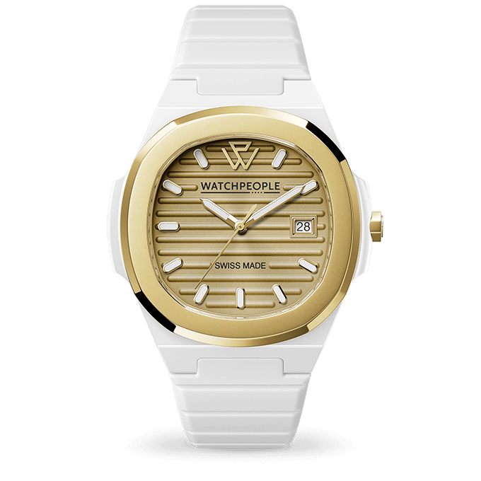 Montre WATCH PEOPLE Homme WP7 en Silicone Blanc 700936