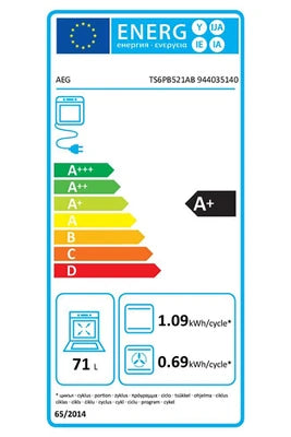Four encastrable Aeg TS6PB521AB