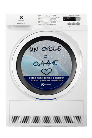 Sèche-linge pompe à chaleur Electrolux EW7H6824RB